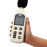デジタル騒音計　データロガー　騒音レベル測定　手軽に音圧測定　30～130dBA 35～130dBC　騒音測定器　乾電池付き　リアルタイム測定　英語説明書（GM1356）