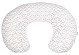 Breastfeeding / Nursing Support Pillow (Grey with Blush and Grey Birds) by Motherhood