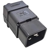 C19 C20ケーブルマウントIECコネクタソケット、16A、250V 2パック(C20オスプラグ)