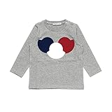 (モンクレール) MONCLER 長袖Tシャツ グレー 9-12M 8017250 87275 986 [並行輸入品]