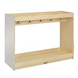 ECR4Kids Dress-Up Island with Coat Hooks and Shoe Tray [並行輸入品]