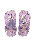 [ハワイアナス] havaianas ベビー・ペッツ BABY PETS ビーチサンダル ブラジル製 国内正規品 (23/24（15.0cm）, クリスタルローズ 1141)