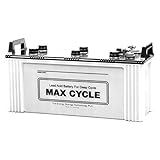 MAX CYCLE 電動車バッテリー (EBバッテリー) 用途： 産業用作業車両 電動車イス ゴルフカートなどの電動自動車 過放電に強い サイクルサービス 端子：LL EB130-LL