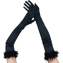 Amazon.co.jp: [XGOPTS] 長手袋 サテン 手袋 ロング グローブ 肘