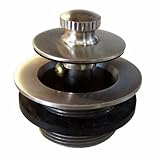 ツイスト& Close 1 – 3 / 8 in。NPSM Fine Thread Bath Drain inサテンニッケル