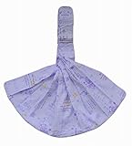 実用的なベビーキャリアフロントキャリアコットンベビースリング、パープル