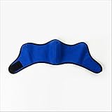 CIKA マスク 自転車 登山用マスク 2枚入り 繰り返し使える 長時間着用可能 耳が痛くない 綿毛生地 洗えるマスク pm2.5対策 ブルー