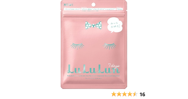 Amazon フェイスマスク ルルルン 7枚入り バランスうるおいタイプ Lululun ルルルン フェイスパック 通販