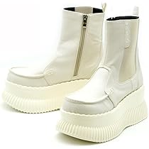 ヨースケ YOSUKE 厚底ブーツ 24.5センチ YOSUKE ヨースケ 厚底ブーツ スニーカーブーツ レースアップ