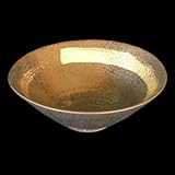 天目金刷毛5寸鉢【有田焼高級受皿】 φ16.5cm　　／石玉オアシス専用受皿