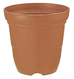 リッチェル カラーバリエ 長鉢 7号 ブラウン