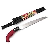千吉 鞘付き剪定鋸 グリップ付き 240mm