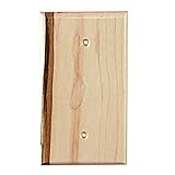 Sierra Lifestyles Traditional Switch Plate, 1 Blank, Natural Maple by Sierra Lifestyles