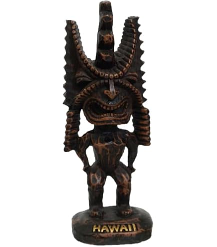 Amazon.co.jp: ハワイ ティキ TIKI 守り神 人形 置物 LUCKY 幸運
