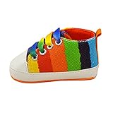 Tovadoo ベビーシューズ スニーカー 紐靴 男の子 女の子 秋冬 旅行 通学 カラフル ファッション スポーツ 室内 歩行練習 ギフト 0-12ヶ月