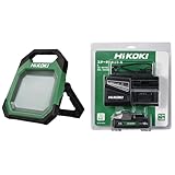 HiKOKI(ハイコーキ) 18V 充電式ワークライト UB18DD(NN) + スターターキット4 セット