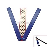 両面ダイヤモンド ナイフ研ぎ石つ折り ポケット削り砥石折りたたみ キッチン ナイフ削り研磨工具