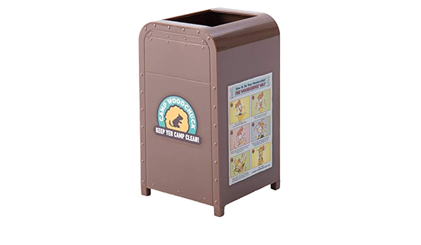 Amazon Co Jp トラッシュ缶 小物入れ ブラウン キャンプ ウッドチャック ディズニー グッズ お土産 東京ディズニーリゾート限定 ホーム キッチン