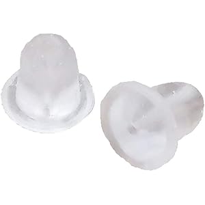 ピアス キャッチ シリコン 落ちない アクセサリー パーツ キャッチャー 100個