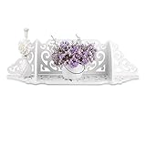 ウォールマウント木製プラスチック複合フローティングウォールシェルフストレージディスプレイラックマルチエッジ使用のためのコーナーシェルフ