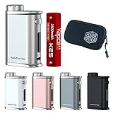 【モッド】イーリーフ iStick Pico Plus 75W + アイスティック ピコ プラス モッド バッテリー＆FlavorKitchenオリジナルVAPEポーチセット/VAPE(ベイプ)MOD (Silver)
