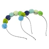 everbloom studio #49B-blu/grn pompom