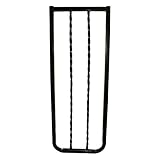 Cardinal Gates Extension for Wrought Iron Decor Gate, Black, 10.5" by Cardinal Gates