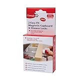 Clippasafe 2 Easy-Fit Magnetic Cupboard & Drawer Locks