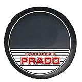 適用TOYOTA車タイヤカバー スペアタイヤカバー 収納 保管カバー 車用１４インチ、１５インチ、１６インチ、１７インチ 簡単装着 防水 PUVレザー