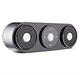 ZENBRE Z3 Bluetooth 4.0ポータブルスピーカー/10Wステレオベース【20時間連続再生/マイク搭載】 (siliver)