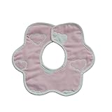 MIUSE　ビブ　ベビー　よだれかけ　６重　１００％綿 (雲一枚)