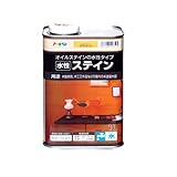 アサヒペン 水性ステイン ライトオーク 1L 【まとめ買い3セット】