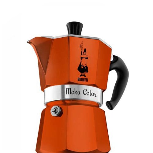 価格比較 【並行輸入】Bialetti 06906 6Cup Espresso Coffee Maker, Orange コーヒーメーカー
