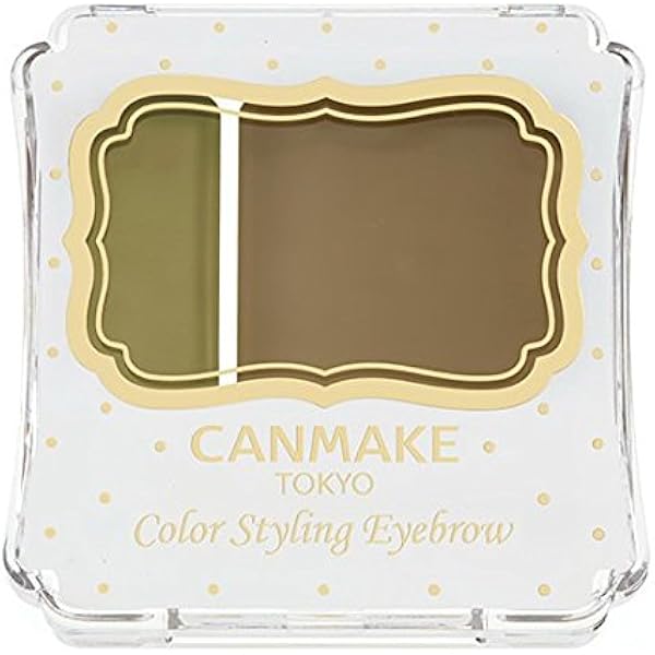 Amazon キャンメイク カラースタイリングアイブロウ02 オリーブブラウン 2 4g キャンメイク ビューティー 通販