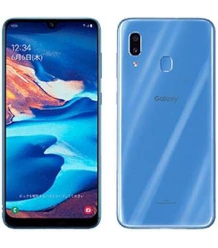 Amazon | Galaxy A30 SCV43 黒 | Galaxy | スマートフォン本体