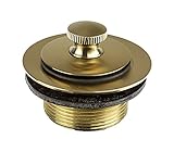 1 – 1 / 2 " x 1 – 3 / 8 " Lift / Turn 1つ穴Bath Wasteトリム ALTWT1121141SB