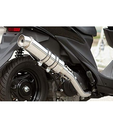 World walk GPマフラー アドレスv125用 アドレスv125 GPスタイル 