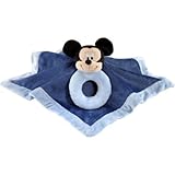 Disney Baby - Mickey Mouse Security Blanket and Ring Rattle [並行輸入品]
