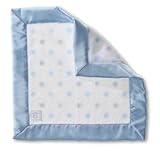 SwaddleDesigns （スワドルデザインズ） :: ベビーラビー セキュリティブランケット 赤ちゃん安心毛布 SD-429 :: Cozy Baby Lovie Sterling Dots w
