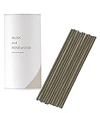 【アロマルーム】香る線香 ムスク&ローズ 線香 お香 インセンス ミニ寸 芳香　ホワイトムスク