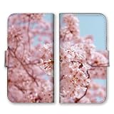 スマホケース Galaxy S25 SC-51F ギャラクシー S25 ケース カバー 手帳型 手帳型ケース 桜 サクラ 写真 デザイン01