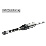 高炭素鋼　スチールモチジングチゼルスクエア　ホールソー　ドリルビット　木工ツール　包装付く　1/2 (12.7mm)