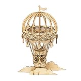 つくるんです® 日本語説明書付 3D ウッドパズル TG406 気球