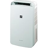 シャープ 冷風 衣類乾燥 除湿機 CM-P100-W プラズマクラスター 7000 10L/日 11畳 スタンダード パーソナル冷風タイプ 可変スイングルーバー キャスター付