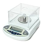 CGOLDENWALL　200g、0.001g分析精密電子天秤　LCD表示皿はかりデジタルスケール　風袋引き機能、カウンティング機能、自動校正、故障表示など付き計量器　日本語版取扱説明書付き電子　研究