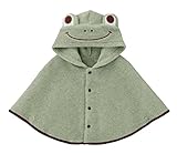 ベビー服ベビークロークショール厚いブランケットカエルクローク