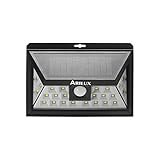 AL-SL09 ソーラーパワー 24 LED 防水PIRモーション・センサーライト　屋外広角ウォールランプ