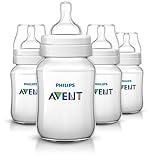 Philips AVENT Classic Plus BPA Free Polypropylene Bottles, 9 Ounce (Pack of 4) by Philips Avent [並行輸