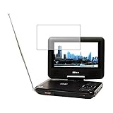 メディアカバーマーケット 保護フィルム Wizz ポータブルDVDプレーヤー DV-PF700 DV-PF701X/ダイニチ電子 向けの 液晶保護フィルム 強化ガラス同等の硬度9H ブルーライトカット クリア光沢 液晶保護 フィルム