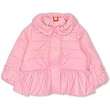 ベビードール リボン中綿アウター フェイクダウン ベビー キッズ 90cm ローズピンク